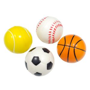 폭신 말랑 스펀지 공 4P세트 요가 필라테스 마사지볼 장난감 반려견 소프트볼