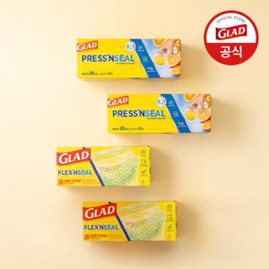 매직랩 미니 (20cmx40m) 2개 + 늘어나는 매직백 냉장 중형 38매 2개