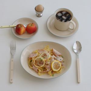 콤포트 원접시 타원볼 22.5cm 재팬 그릇 플레이트 카레접시 샐러드볼