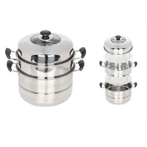 센싱 IH 3단 찜냄비 34cm