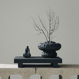 흑산호초 주술사 절구화산석세트