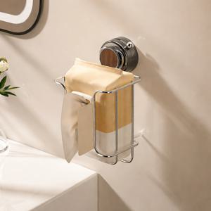 무타공 흡착식 스텐 물티슈 케이스 디스펜서