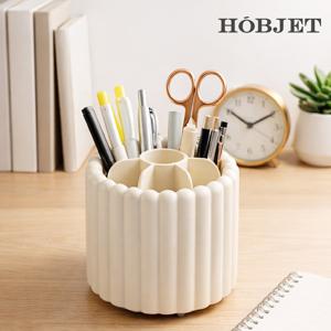 360도 회전 연필꽂이 다용도 정리함 책상 사무실 데스크 화장대 미술놀이 정리 분할 멀티
