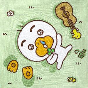 DIY 보석십자수 카카오프렌즈 파크 리틀 튜브 25x25