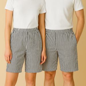 슬림핏 5부팬츠 반바지 남여공용 데일리룩 여름바지