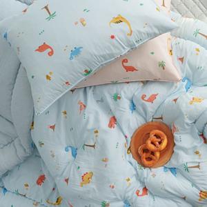 공룡 사계절 어린이 키즈 모달 100% 아동 싱글 차렵 이불