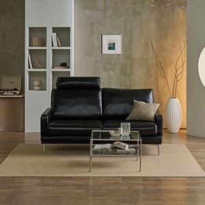 루나 3인 아닐린 전체 가죽소파