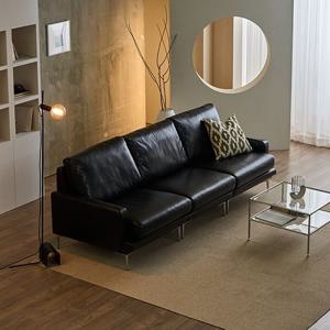 루나 3.5인 아닐린 전체 가죽소파