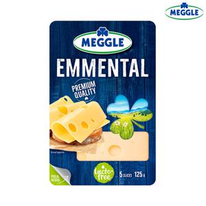 락토프리 에멘탈 슬라이스 치즈 125g