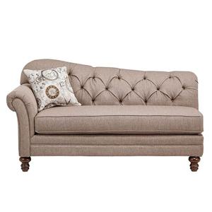 엔틱수입가구 패브릭 한쪽 팔걸이형 8750 카우치 2인용 천소파