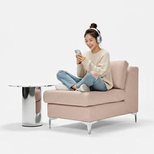 크레쉬 부클오코텍스 1인용소파(소쿠션별매)/스툴/보조소파/카페/원룸/휴게실