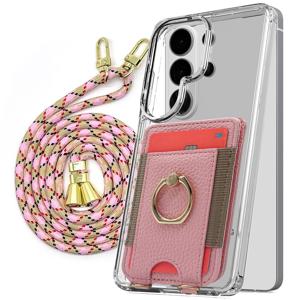 갤럭시S26 울트라 스마트링 거치대 가죽 멀티포켓 카드지갑 넥스트랩 케이스