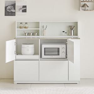 윌리엄 E0 밥솥 전자레인지 홈바 주방수납장 1200 (양념망장)