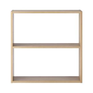 떡갈나무 수납 선반 와이드 2단 + 추가용 옵션 선택