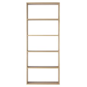 떡갈나무 수납 선반 와이드 5단 + 추가용 옵션 선택