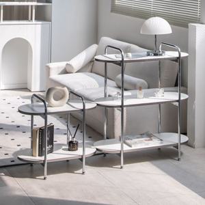 [리퍼] 미스틱 선반 2단선반 3단선반 화이트 메탈 소품 선반