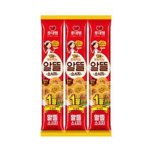 롯데햄 알뜰소시지500Gx3개