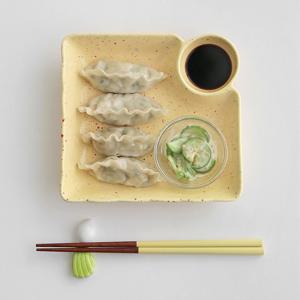 캔디 사각 도자기 나눔접시 식판