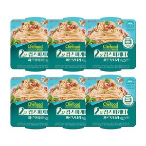 쉐푸드 스파게티 까르보나라220G x6개