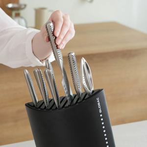 GKB-52/CB 나이프블럭 블랙 10구 / 분리 세척 가능