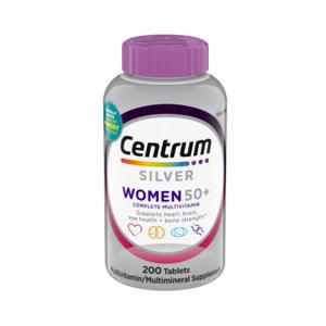 [해외] 실버 50세이상 여성용 멀티비타민 200정