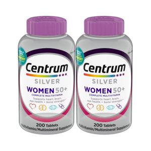 [해외] 실버 50세이상 여성용 멀티비타민 200정+200정 (400정)