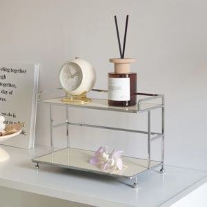 튼튼하고 안정적인 버터 크림 2단 모듈 선반