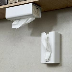 부착식 핸드 타올 핸드 타월 페이퍼 키친 비닐 봉투 정리함 홀더 걸이