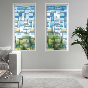 윈도우시트 푸른하늘(대) 무점착 창문시트지 유리시트지 안개시트 사생활보호