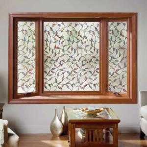 윈도우시트 버들나무(대) 무점착 창문시트지 유리시트지 안개시트 사생활보호