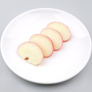 조각 사과 모형 레드 5.5cm 4개 모조 과일모형 UR