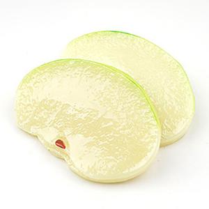조각 청 사과 모형 그린 5.2cm 2개 모조 과일모형 RR
