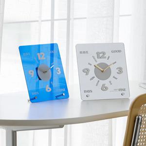 루디스 아워 3색상 무소음 아크릴 탁상 시계