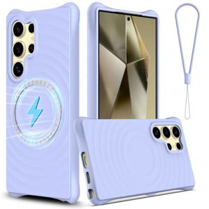 적용 갤럭시 S26 S25 울트라 플러스 케이스 내장 자석 맥세이프 실리콘 폰고리