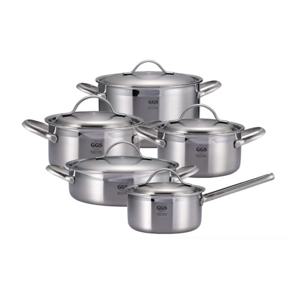 엘리트 IH 스텐 통3중 냄비 5종 세트 (16편수+18양수+20양수+24양수+24전골)