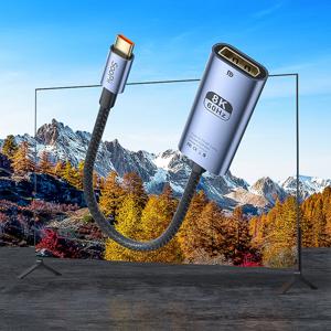 USB C to DP 1.4 8K HDR TV연결 미러링 젠더 CDF86A