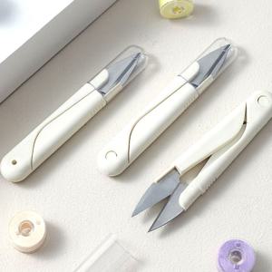 뚜껑 미니 쪽가위 재봉 실 가위 사무용 가정용 미싱가위 부자재 실밥 자르기 실가위 재봉가위