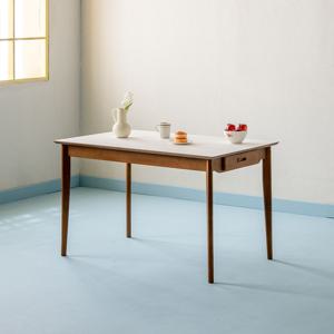 [리퍼] 나탈리 라미네이트 원목 테이블 1200 2colors