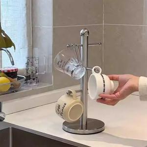 스텐 컵걸이 컵정리대 머그트리