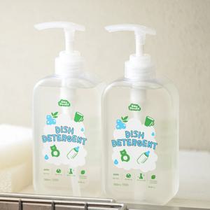 [1+1] 아기 주방세제 500ml 과일 유아 식기세제 젖병세정제