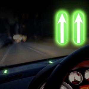 차폭감 스티커 차선 유지 맞추기 초보운전 가이드 라인 변경 이탈방지 야광 반사 리무버블