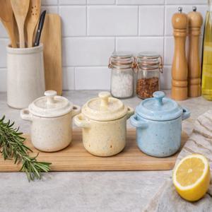 베로나 루체 도자기 그릇 미니 찜기 3colors