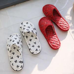 어린이집 선생님 리본심플 3중쿠션 슬리퍼 5color 거실 실내화