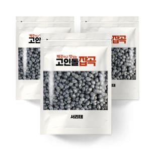 25년 강화도 검정콩 서리태 맛 있는 속청서리태 1.5kg (500g 3개)