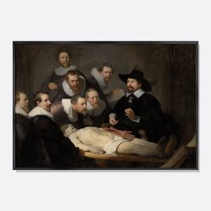 명화 작품 미술 그림 포스터 유럽 인테리어 액자 렘브란트 니콜라스 튈프 박사의 해부학 강의