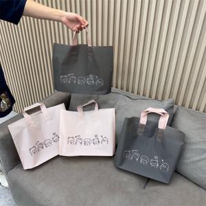 캐릭터 쇼핑백 50장 명절 답례품 비닐 포장 선물용 봉투 옷가게집기 단체선물