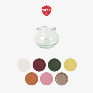 데코형 902(220ml) 유리병 1개 + 실리콘뚜껑 1개