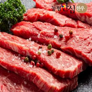 [농협한우] 1등급 농협안심한우 구이용 등심 400g 외 모듬세트 채끝/부채/갈비살/살치살