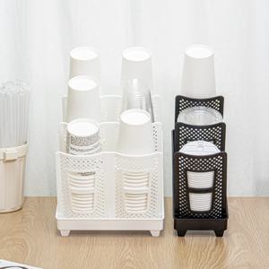 각도조절 메쉬 홈카페 커피 종이컵 디스펜서 수납정리함 (2size/2color)