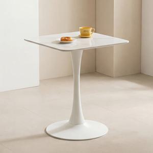 러블리 세라믹 600 사각 테이블 카페 주방 식탁 인테리어 포세린 매장 커피숍 화이트